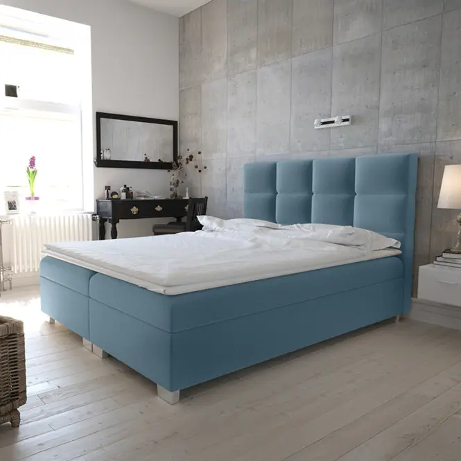 Posteľ Kanada s topperom 180x200 Alfa 14,4