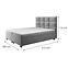 Posteľ Kanada s topperom 180x200 Alfa 13,3