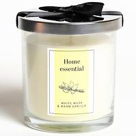 Vonná sviečka White Musk&Warm Vanilla 8x9 cm
