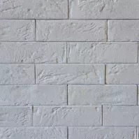 Betónový kameň London Brick White