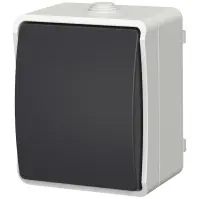 Univerzálny vypínač AQUA PLUS IP54 grey 40110