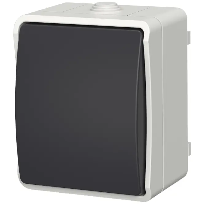 Univerzálny vypínač AQUA PLUS IP54 grey 40110