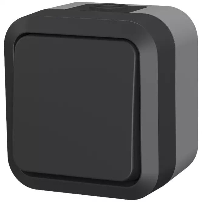 Zvončekový spínač AQUA PRO IP55 grey 60322