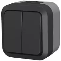 Spínač sviečok AQUA PRO IP55 grey 60323