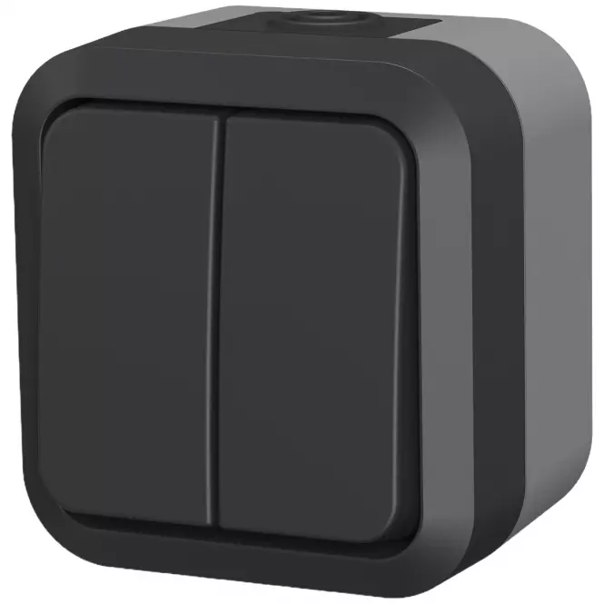 Spínač sviečok AQUA PRO IP55 grey 60323