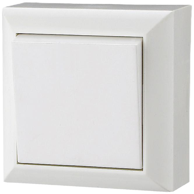 Univerzálny konektor IP20 GAO white 20451