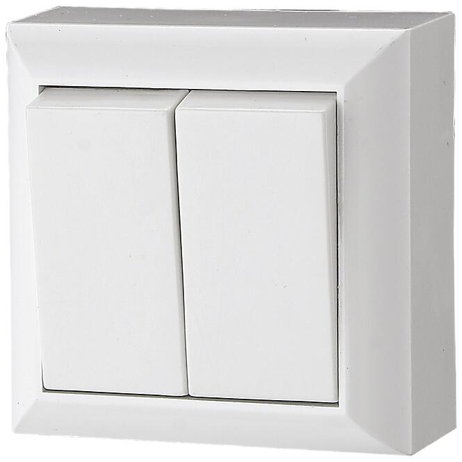 Vypínač lustrový IP20 GAO white 20454
