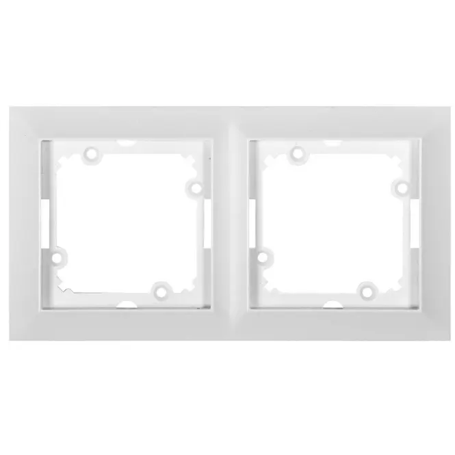 Dvojitý rám MEDIUM white 15210