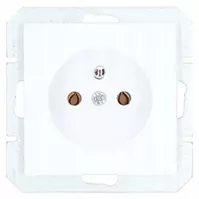 Jedna zásuvka Z/U MEDIUM white 17664