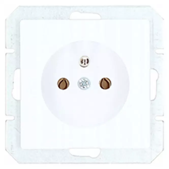 Jedna zásuvka Z/U MEDIUM white 17664