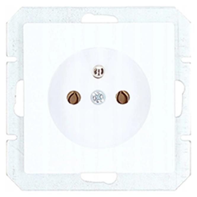 Jedna zásuvka Z/U MEDIUM white 17664