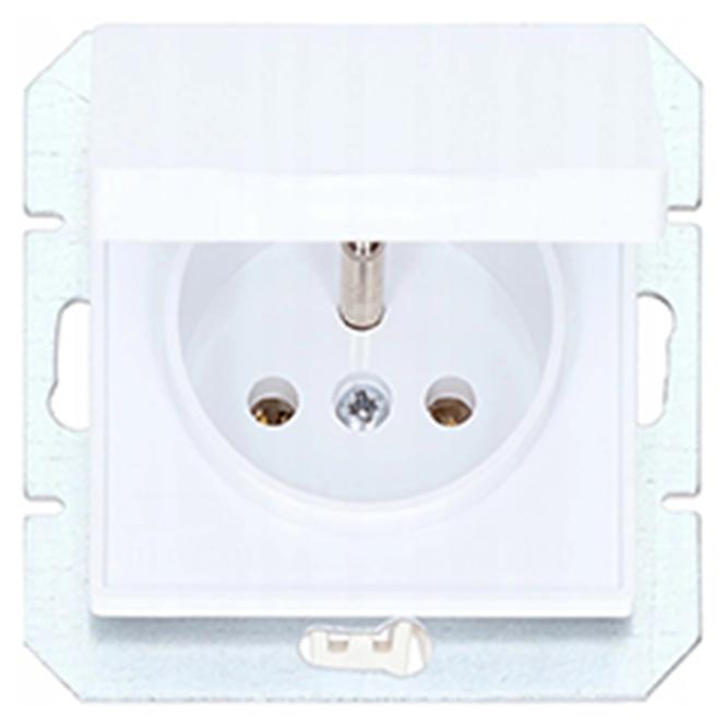 Jedna zásuvka IP44MEDIUM white 17665