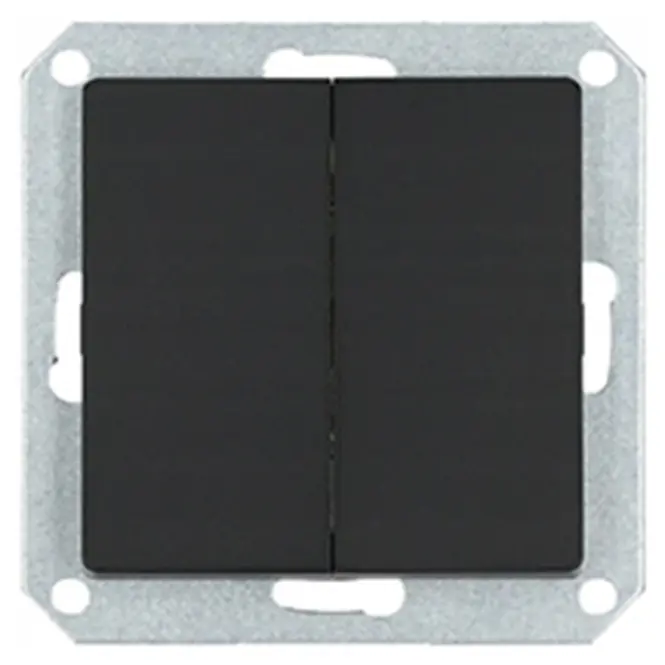 Vypínač lustrový MEDIUM black 33501