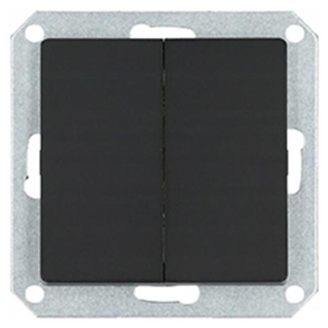 Vypínač lustrový MEDIUM black 33501