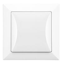 Jednopólový vypínač POLA white 33021