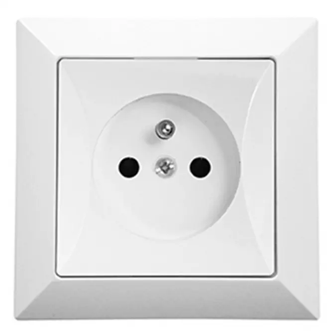 Jedna zásuvka POLA white 33029
