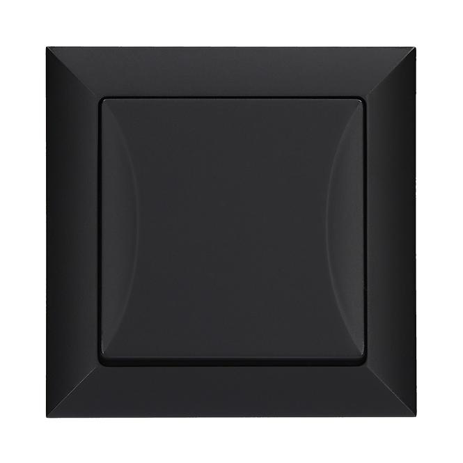Jeden prepínač POLA black 33200