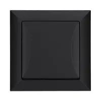 jednopólový vypínač POLA black 33200
