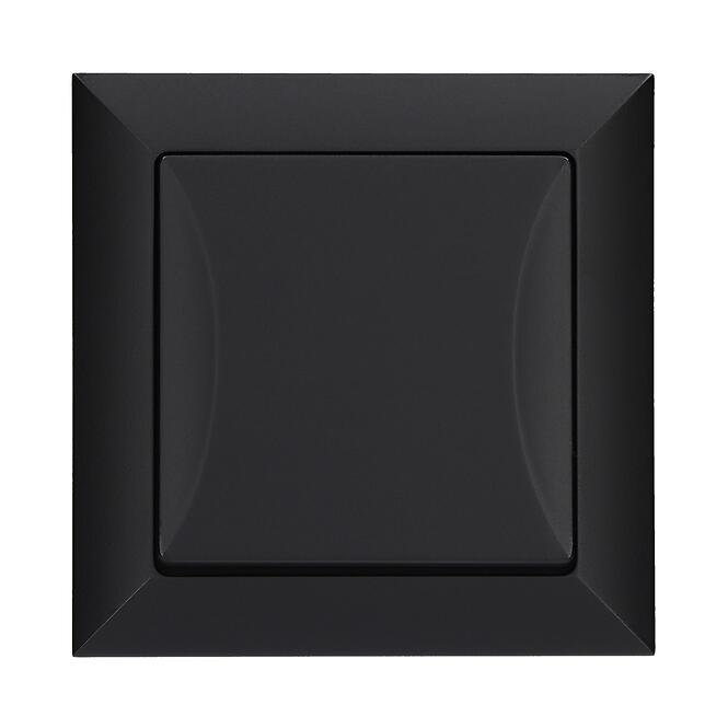 jednopólový vypínač POLA black 33200