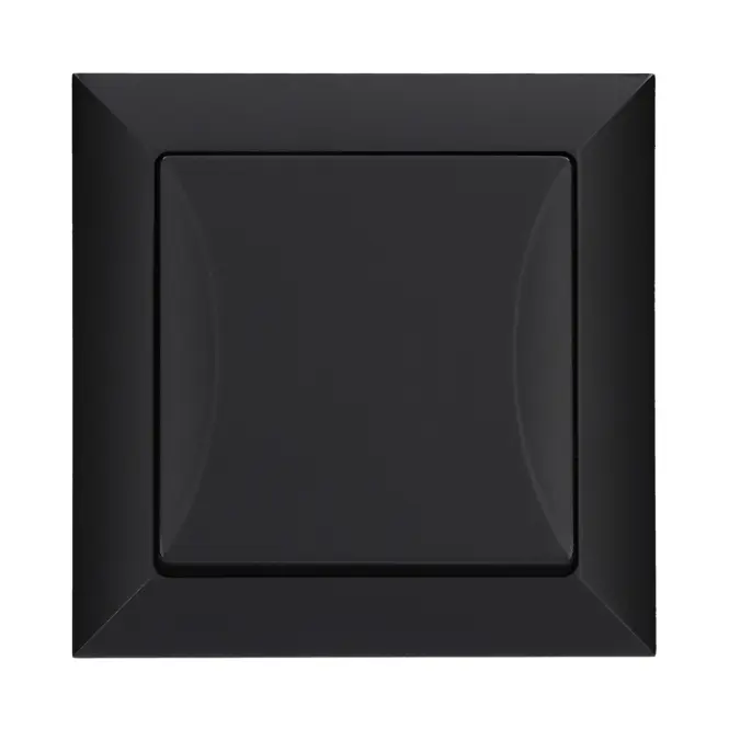 jednopólový vypínač POLA black 33200