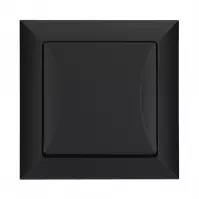 Krížový spínač POLA black 33203