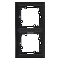 Dvojitý rám POLA black 33210