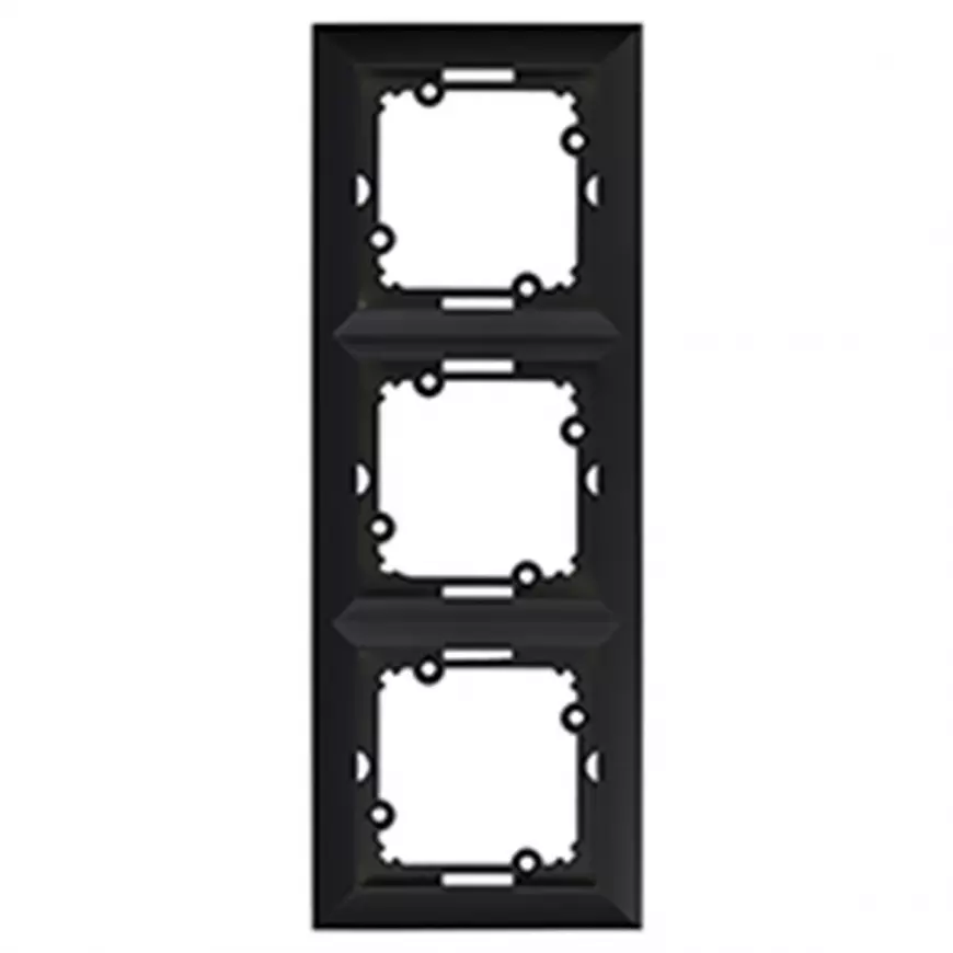 Trojitý rám POLA black 33211