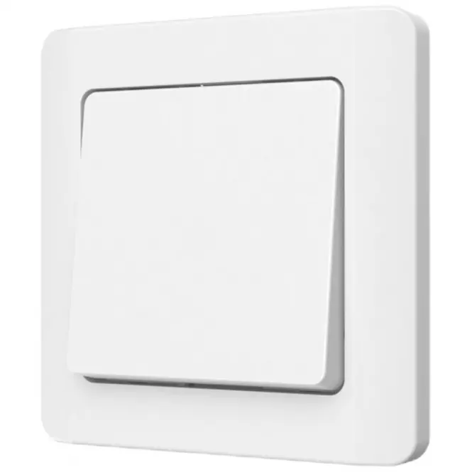 Zvončekový spínač SILVA white 46129