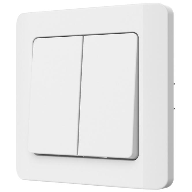 Spínač sviečok SILVA white 46133