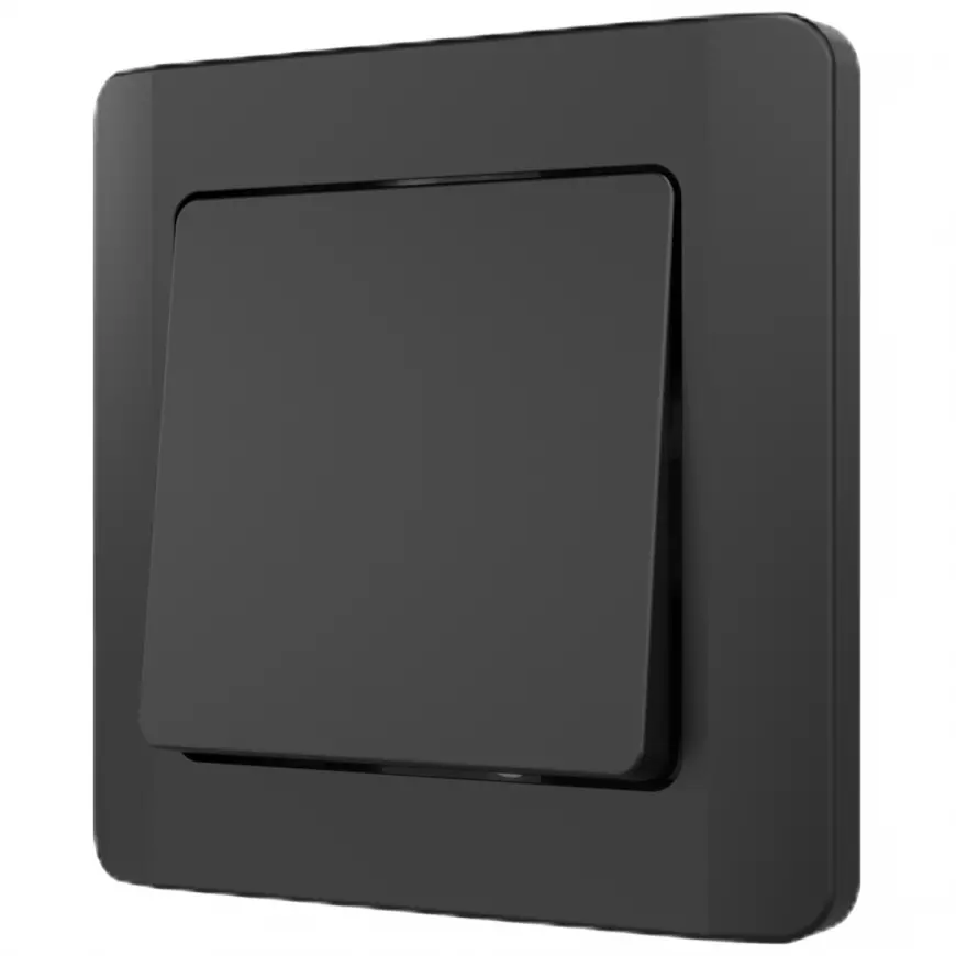 Krížový spínač SILVA black 46211