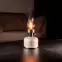 Stolová lampa OLIA USB IP44 beige