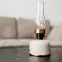 Stolová lampa OLIA USB IP44 beige,2