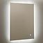Kúpeľňové zrkadlo s LED osvetlením a dotykovým vypínačom 62 W 60x80 cm,2