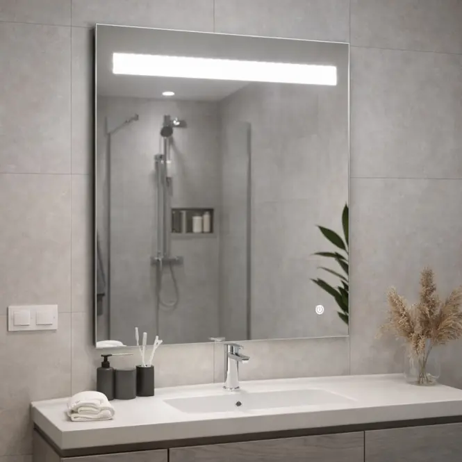 Zrkadlo LED 66 W 60X80