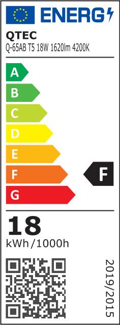 Svietidlo LED Q-65AB T5 CUBE LINE 18W 4200K čierna