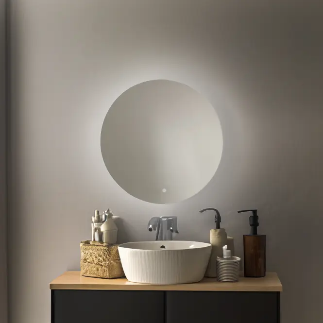 Zrkadlo LED FI70 + dotykový spínač,3