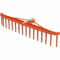 Plastové hrable 16 zubov 55 cm klik LAGUZ