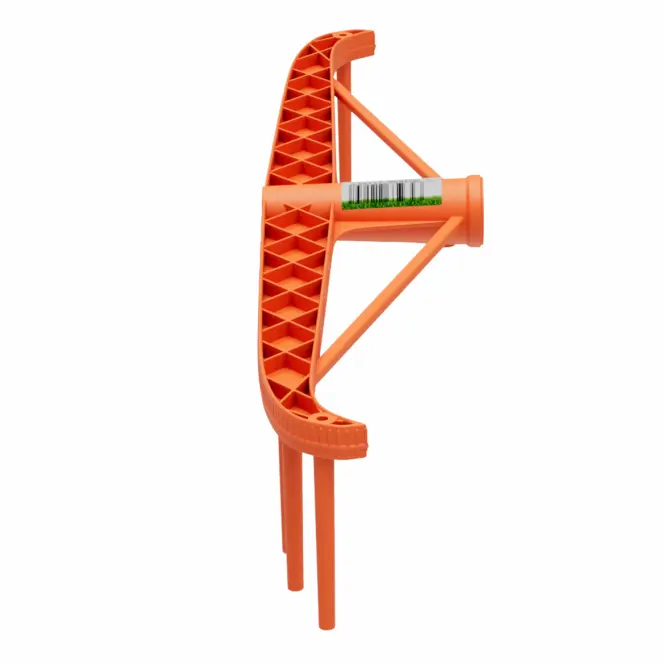 Plastové hrable 16 zubov 55 cm klik LAGUZ,4