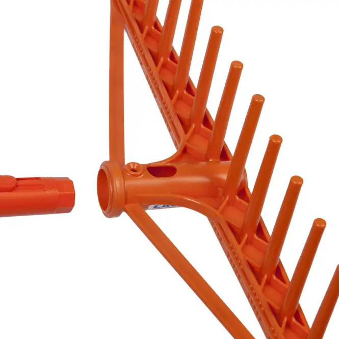 Plastové hrable 16 zubov 55 cm klik LAGUZ