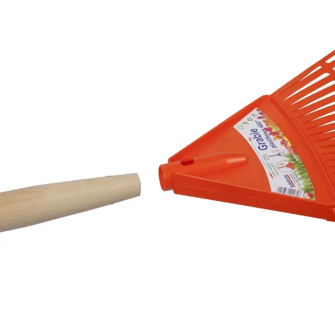 Plastové hrable 48 cm klik LAGUZ,4