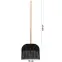 Lopata na sneh model 38 cm čierna LAGUZ,5