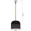 Lopata na sneh small 132 cm economic LAGUZ,3