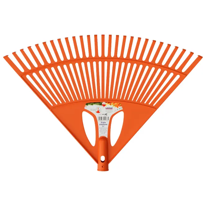 Plastové hrable 58 cm klik LAGUZ,3