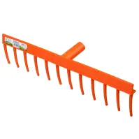 Plastové hrable 12-zubé 51x10x12 cm klik LAGUZ