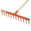 Plastové hrable 12-zubé 51x10x12 cm klik LAGUZ,13