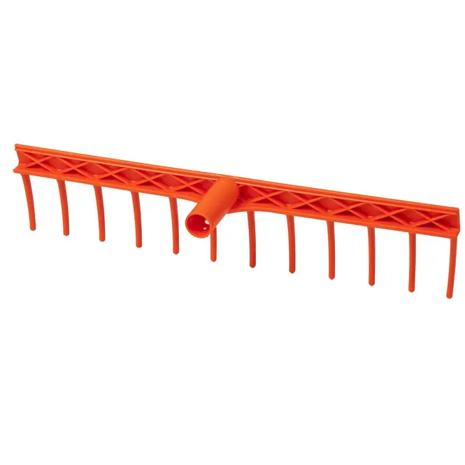 Plastové hrable 12-zubé 51x10x12 cm klik LAGUZ,2