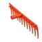Plastové hrable 12-zubé 51x10x12 cm klik LAGUZ,5