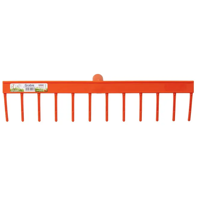 Plastové hrable 12-zubé 51x10x12 cm klik LAGUZ