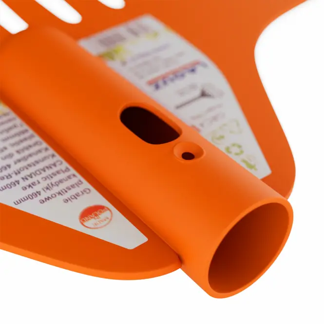 Plastové hrable 46 cm klik LAGUZ,12