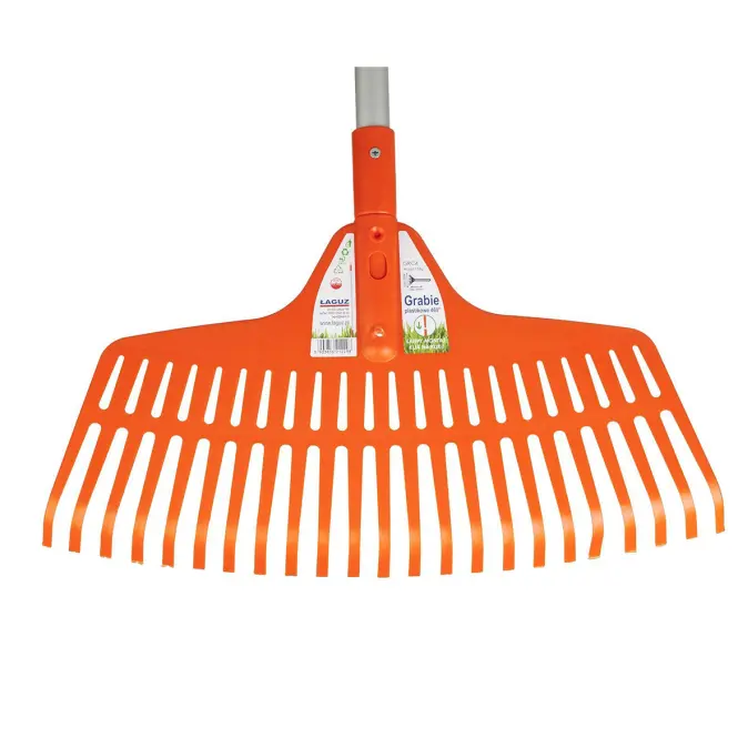 Plastové hrable 46 cm klik LAGUZ,6